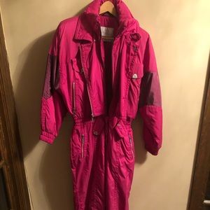 HEAD vintage womens one piece ski outfit